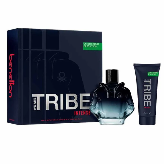 Kit Coffret Benetton United Colors We Are Tribe Intense Masculino Eau de Parfum